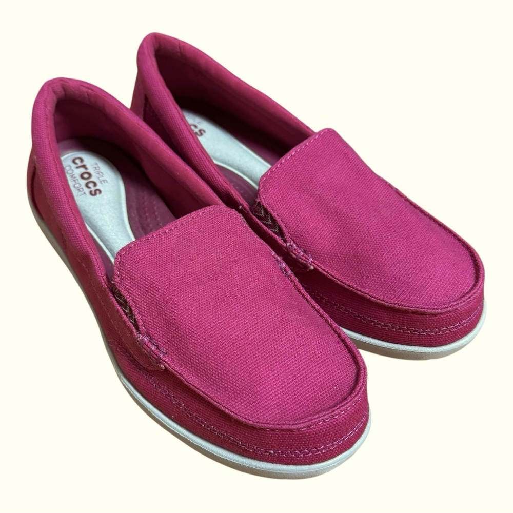 CROCS Walu II Canvas Loafer Women's Size 7